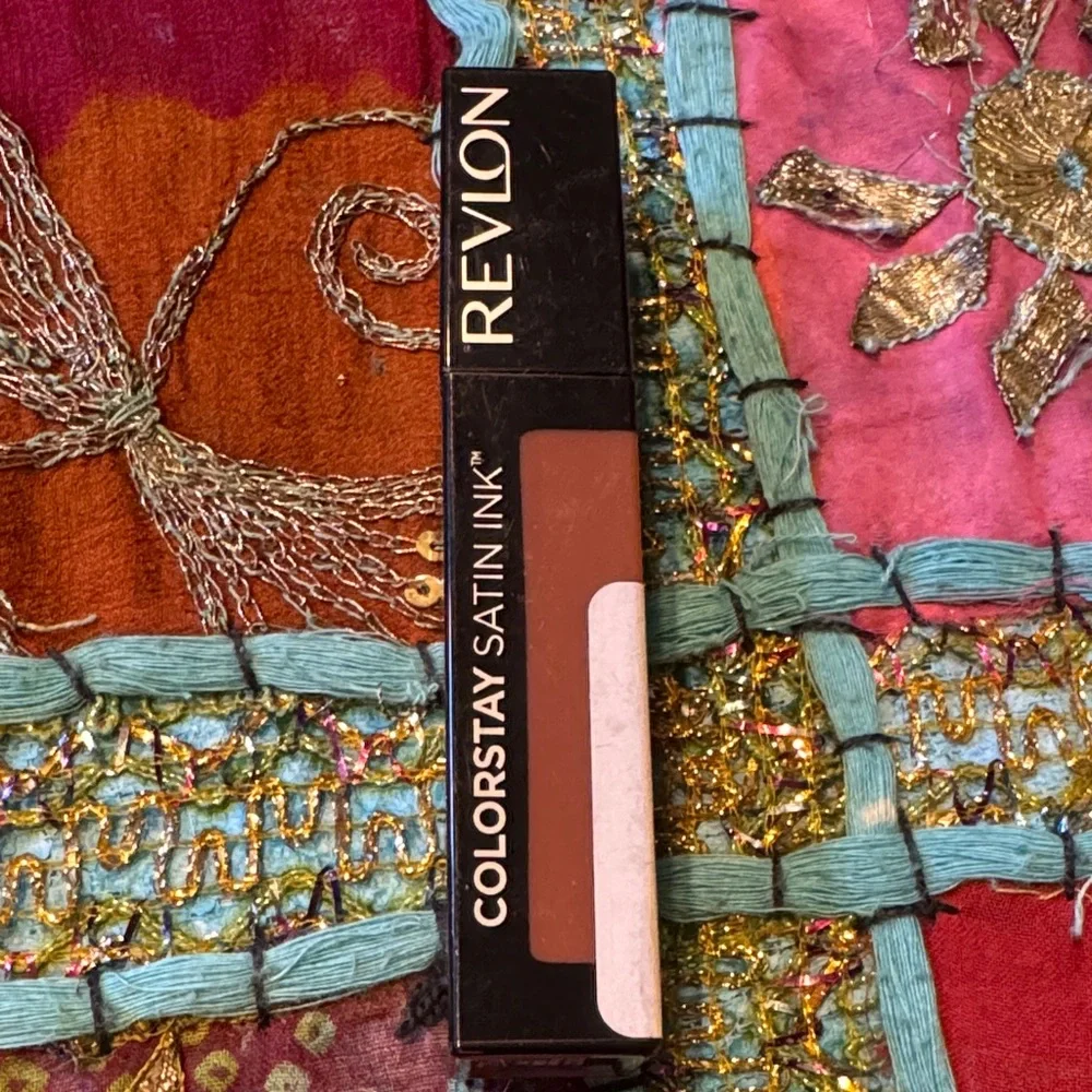 Revlon Satin Ink Lipstick - Warm Brown